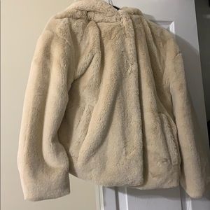 Zara Basic Fur Coat